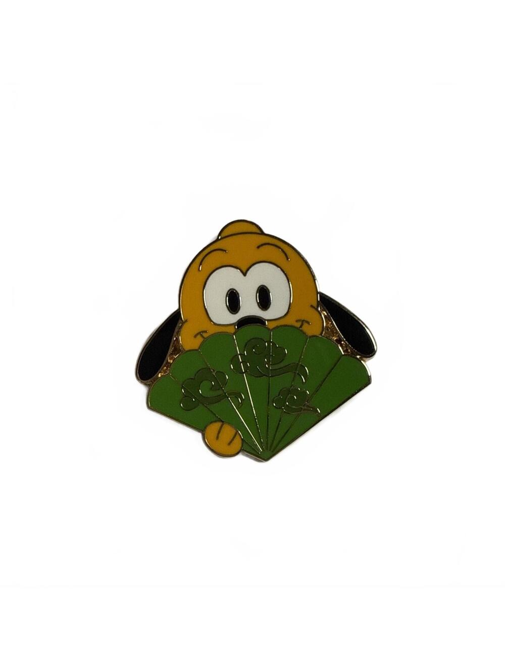 Disney Character Folding Fans Mystery Pins - Pluto